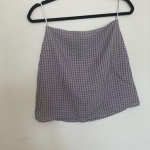 princess polly plaid mini skirt